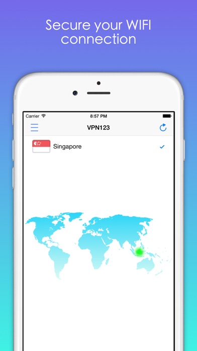 VPN123-Free VPN,無料,国際... screenshot1