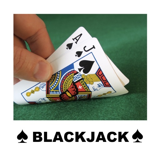 BlackJack 21 Free Casino Spade Card Game Icon