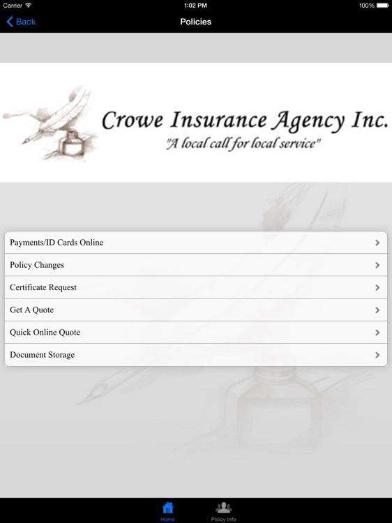 Crowe Insurance Agency HD screenshot-3