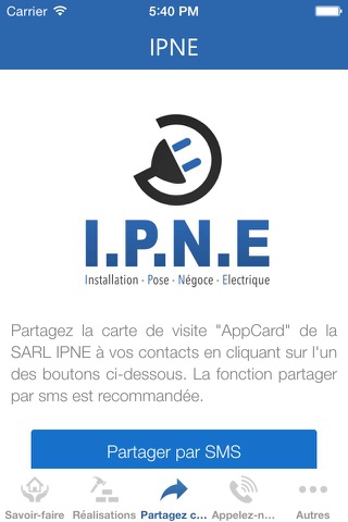 IPNE - Electrien Var Toulon screenshot 2