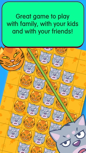 Tic Tac Toe 2 player games with Sly Kitties!(圖2)-速報App