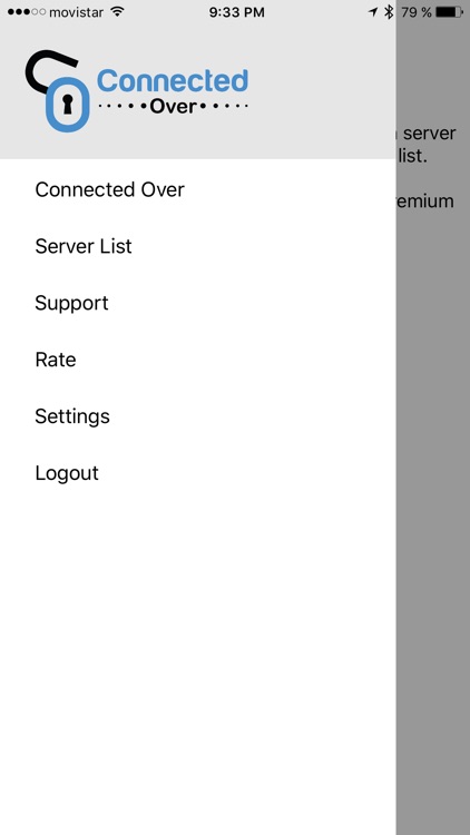 Connected Over VPN & Proxy App