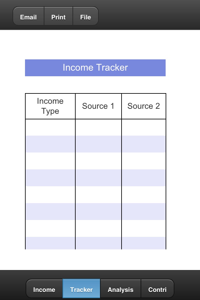 Income Tracker screenshot 2