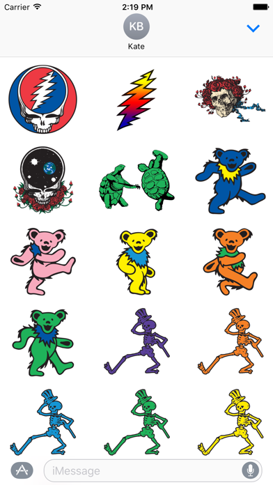 How to cancel & delete Grateful Dead Sticker Pack from iphone & ipad 1