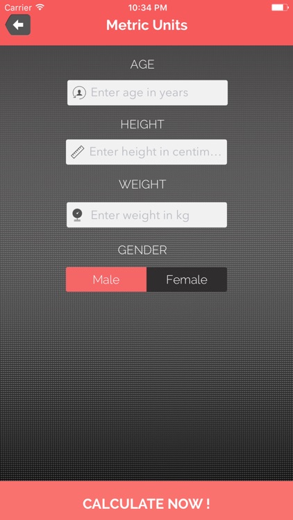 Calculate BMI ! - Calculate Your Body Mass Index