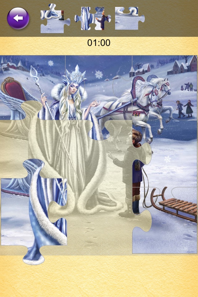 The Snow Queen Puzzle Jigsaw screenshot 3
