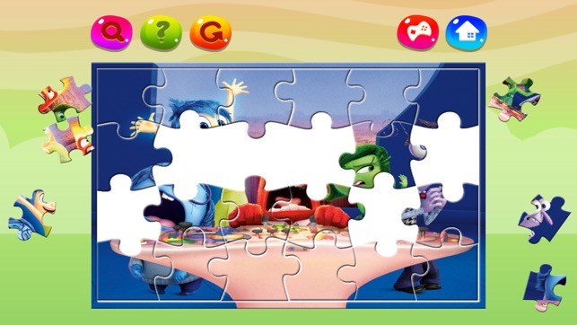 Cartoon Jigsaw Puzzles Box for Inside Ou