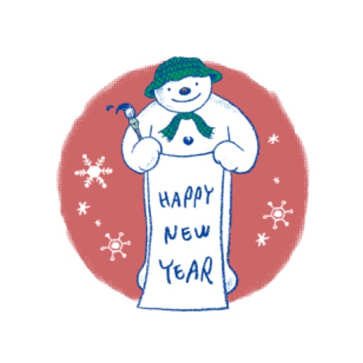 The Snowman Sticker Christmas Season