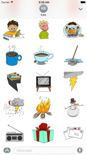 Stickertoons – Colorful stickers for iMessage(圖3)-速報App