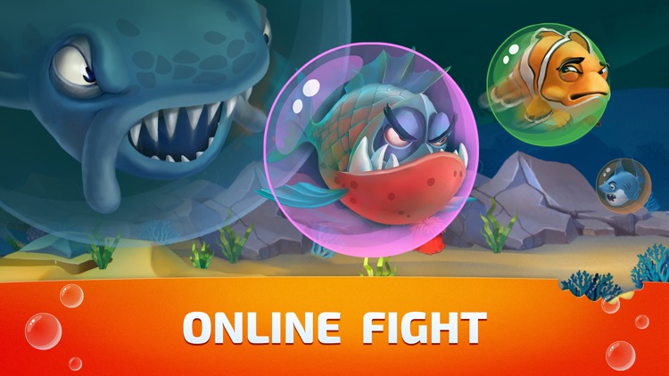 Aqwar.io: Online Multiplayer Fish Battle Game