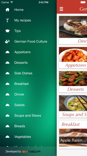 German Food Recipes - best cooking tips, ideas(圖2)-速報App