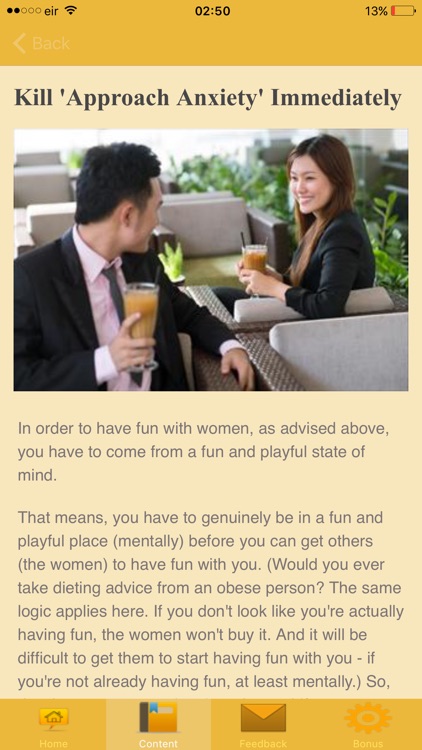 Learn to Talk to Women - Techniques
