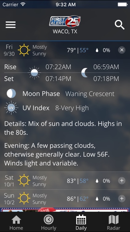 First Alert 25 Weather screenshot-4