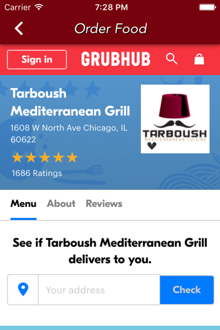 Tarboush Grill screenshot 2