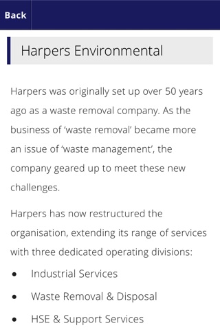 Harpers Environmental screenshot 3