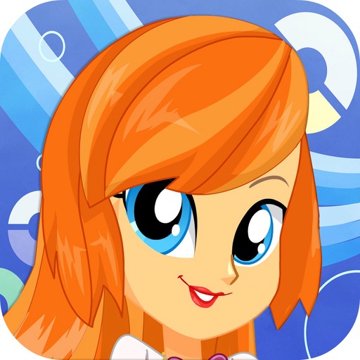 Poke Girl Chiffon Dresses Free Game iOS App