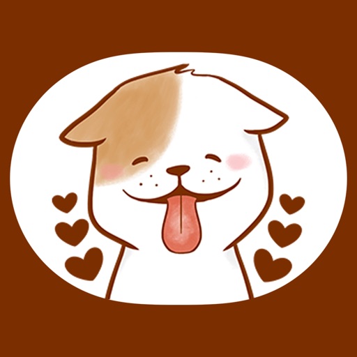 English Bulldog - Cute Dog Stickers for iMessage