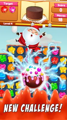 Game screenshot Sweet Santa Crafty - Christmas candy gems puzzle apk