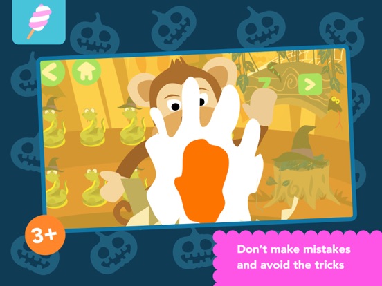 Math Tales trick-or-treating: Halloween counting screenshot 2
