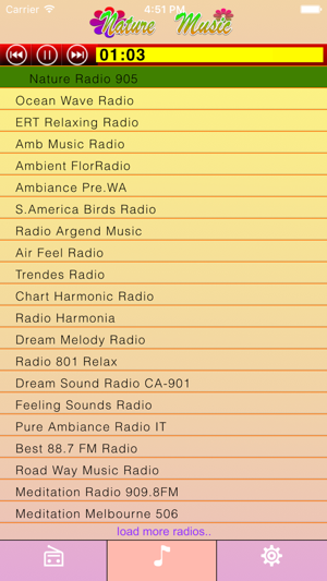 Calming Music: Nature Sounds Radios