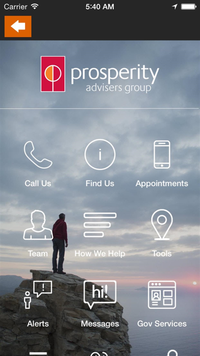 How to cancel & delete Prosperity Advisers Group from iphone & ipad 1