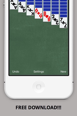 FreeCell Classic Solitaire Full Game and Deck screenshot 2