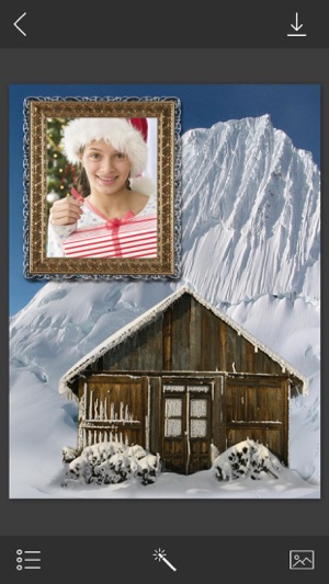 Christmas Tree Picture Frame - Fx editor