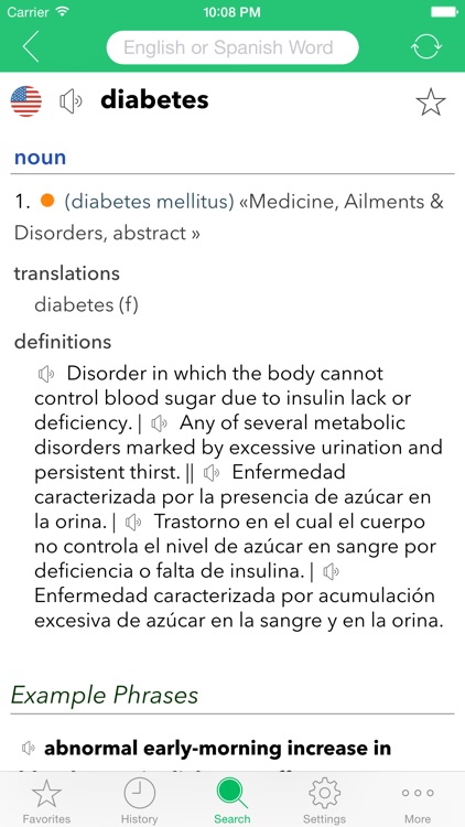 Spanish Medical Dictionary