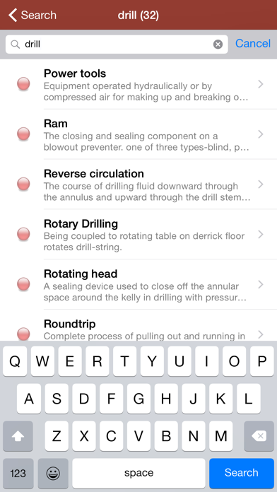 How to cancel & delete 1,500 Dictionary of Oil & Gas Terms from iphone & ipad 2