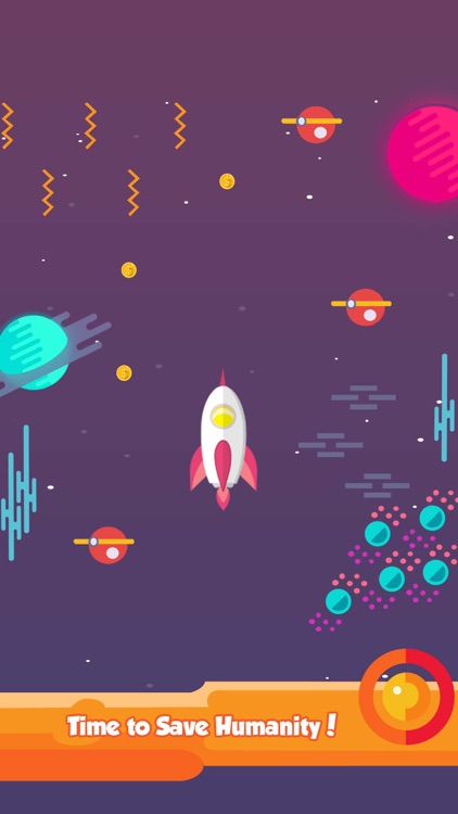 Space Mission-Endless Rocket Adventure through Galaxy