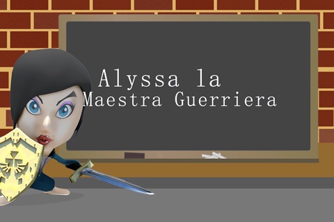 Alyssa The Warrior Teacher - blade fight screenshot 2