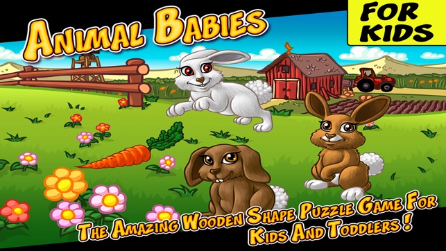 動物寶寶 - 孩子遊戲 (Animal Babies)(圖3)-速報App