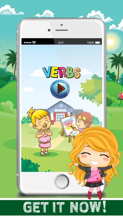 Baby Learn Verbs Flashcards: English Vocabulary Learning 1.0.1 IOS -