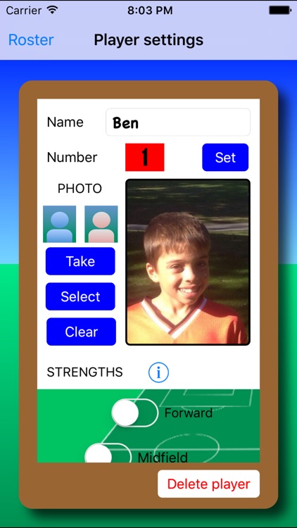 Youth Soccer Lineup screenshot-0