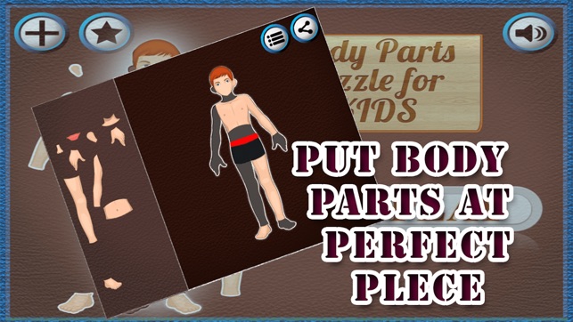 Human Body Part Puzzle For Kids(圖4)-速報App