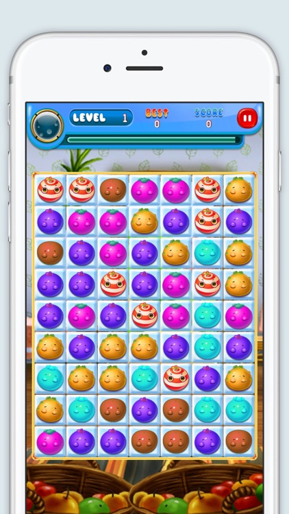 Fruit Crusher Match 3 entertainment super hit easy game