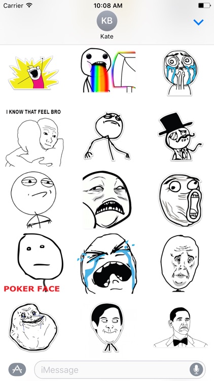 Rage Comics - Stickers Pack
