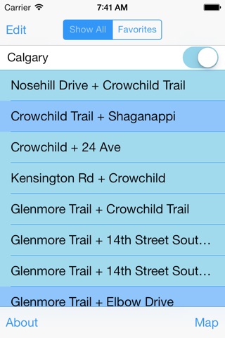 Calgary Traffic Cam +Map screenshot 4