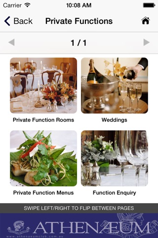 Athenaeum Club App screenshot 2