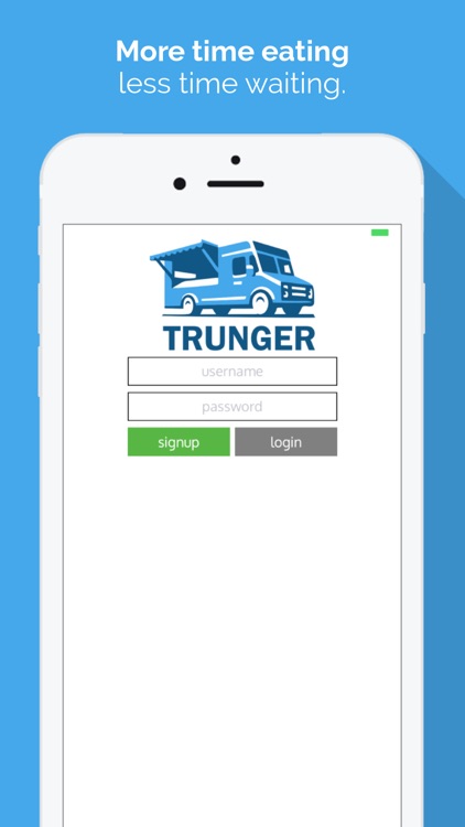 Trunger: Order from food truck