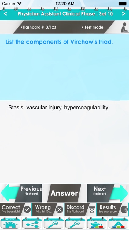 PACKRAT Exam Review-2650 Flashcards Study Notes, Questions, Concepts & Quizzes screenshot-3