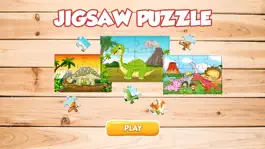 Game screenshot Dinosaurs Jigsaw Game HD - For Kids Toddler Puzzle mod apk