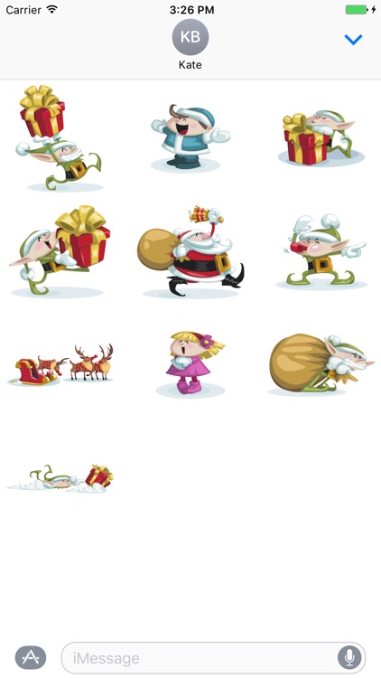 FunnyChristmasSticker