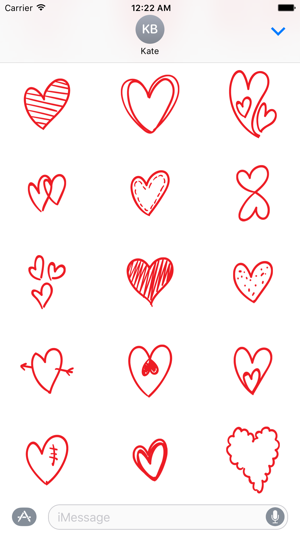 Heart Stickers - Hand Drawn(圖3)-速報App