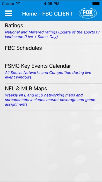 FOX Sports Programming