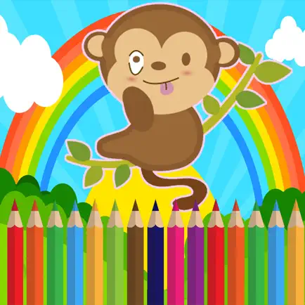 Monkey Coloring For Kids learning Fifth Edition Cheats