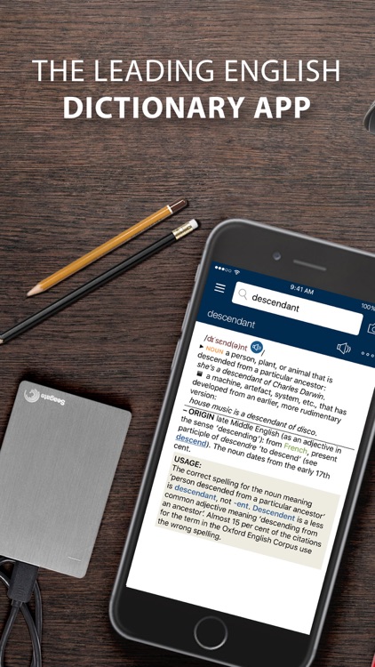 Oxford Dictionary of English plus Audio screenshot-0