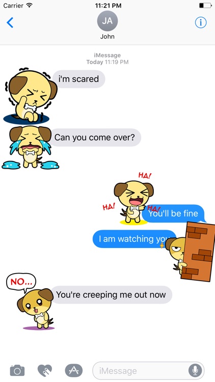 LABRADOr Stickers for iMessage