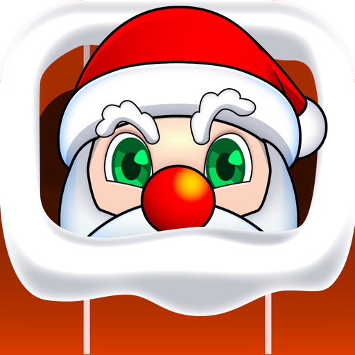 Santa's Journey - Old Man In Red Icon