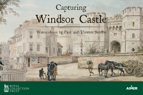 Capturing Windsor Castle: Sandby Watercolours screenshot 2
